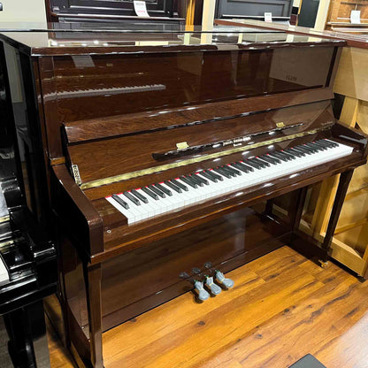 Hallet Davis 121 48" Polished Dark Walnut Upright Piano