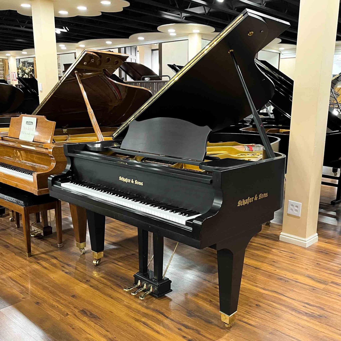 Schafer & Sons G-5A 6'9" Satin Black Grand Piano