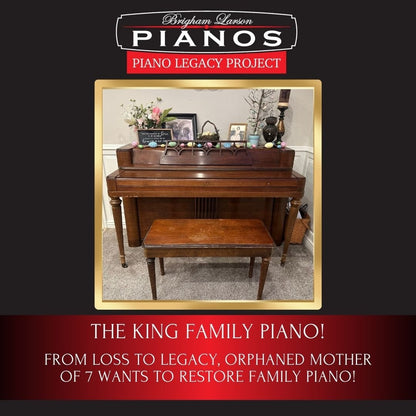 Image 2 of The King Family Piano!