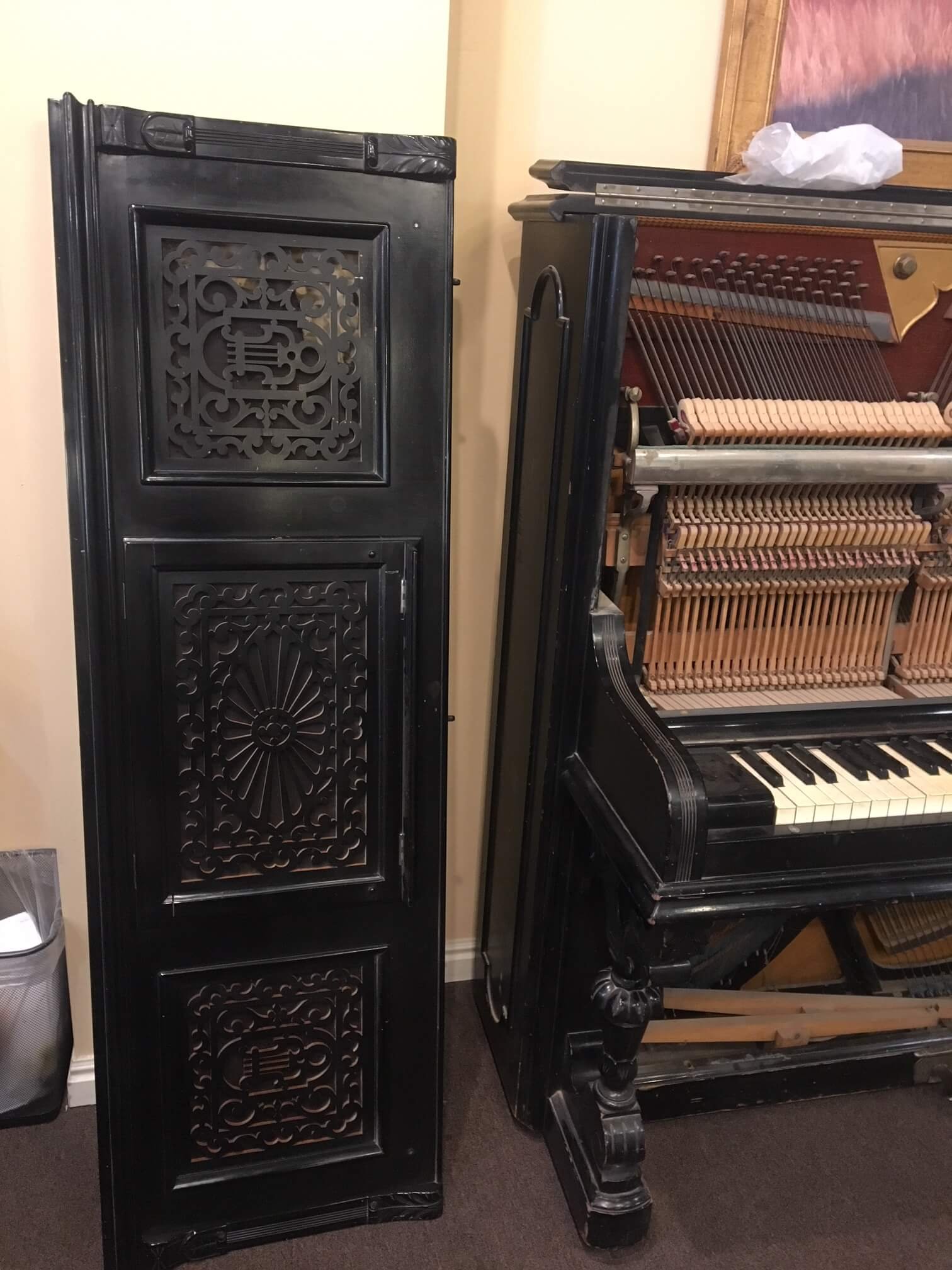Piano Restoration on an Everett