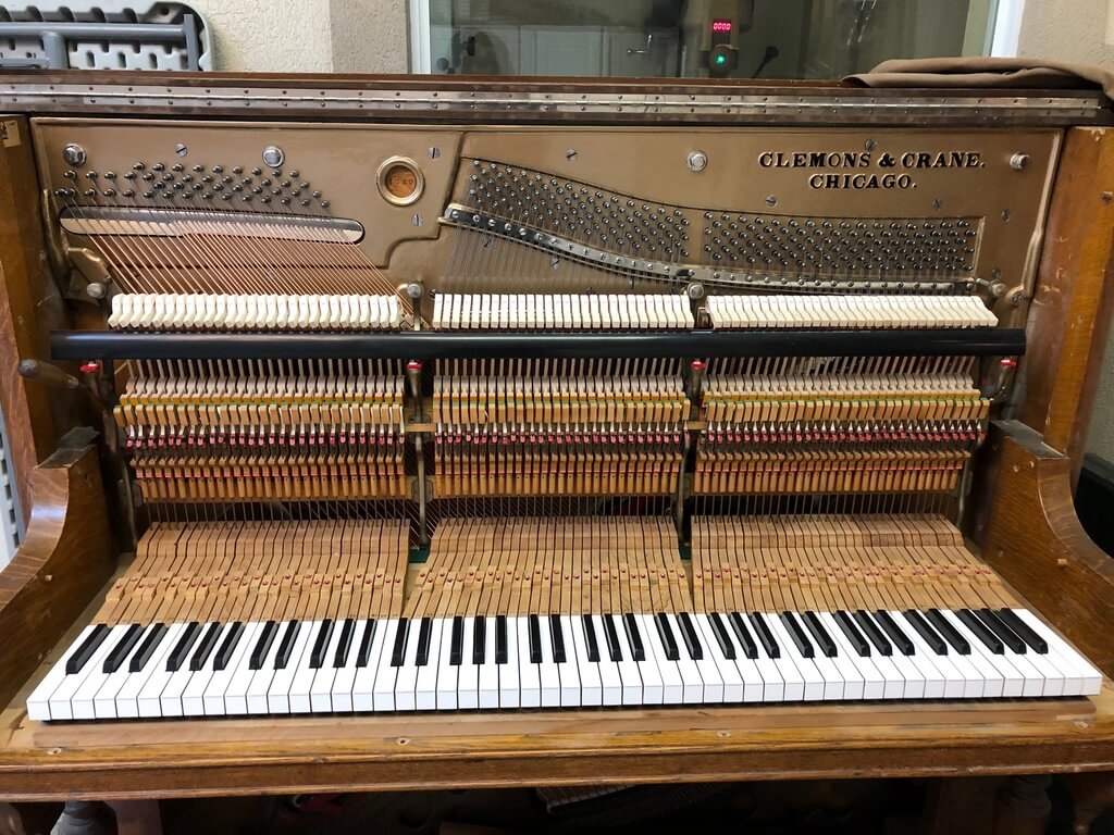 Clemons and Crane piano restoration