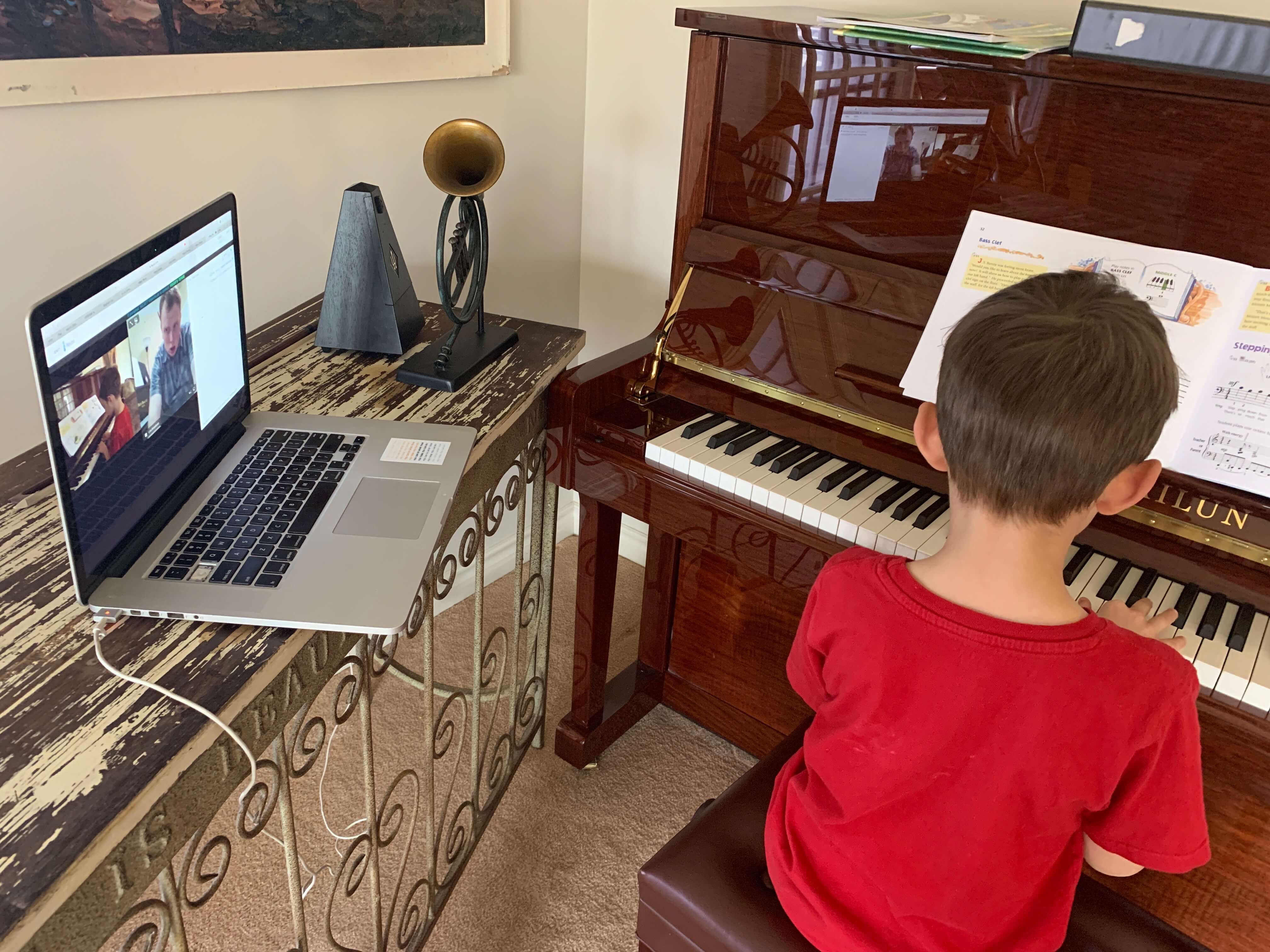 Guardia Agente Frente al mar The Top 3 Myths About Taking Piano Lessons Online - Brigham Larson Pianos